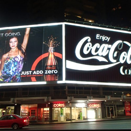 Coca-cola Board King Cross Sydney