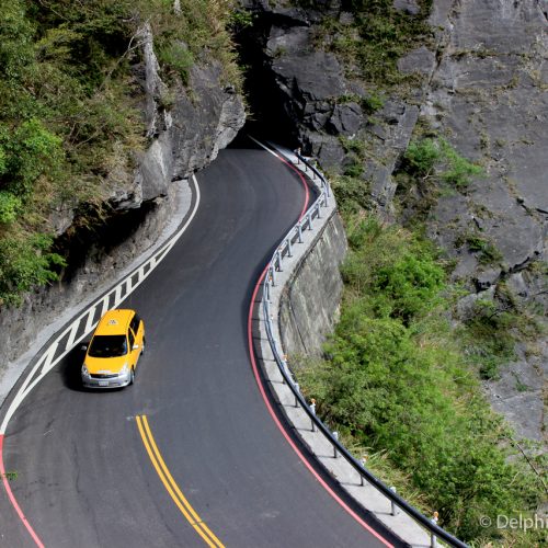 Yellow Car Mountain Taiwan
