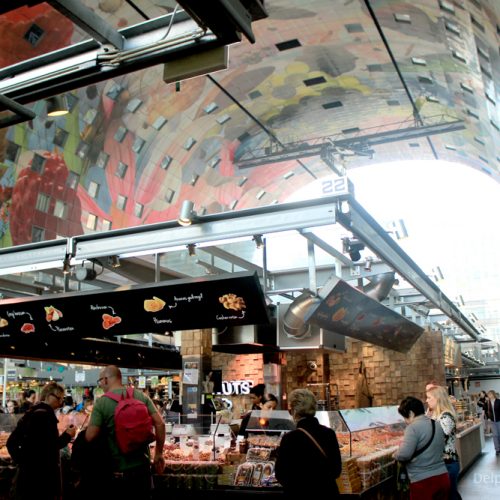 Inside Markthal Rotterdam