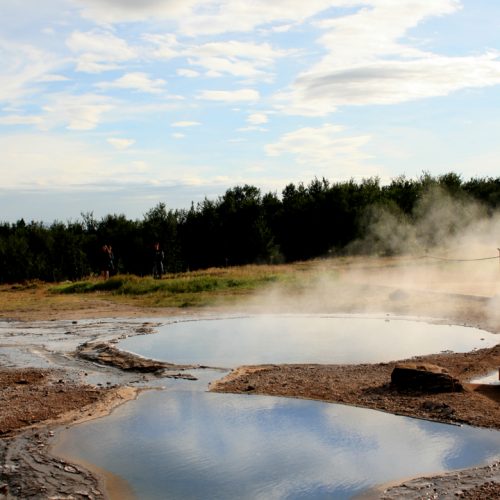 Hot Water Spring Iceland