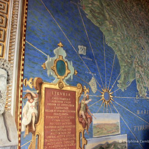 World Map Vatican Musuem