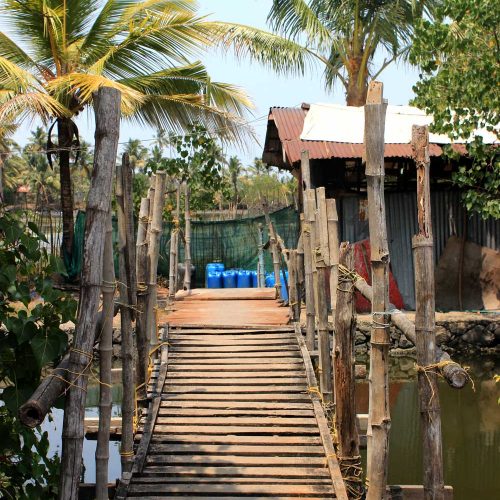Bridge To Fisherman Restaurant