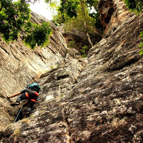 Rock Climbing wall Pico Branco
