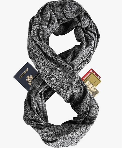 Zero-Grid-Infinity-Fashion-Scarf-Hidden-Pockets-Converts-Blanket-Wrap-Perfect-Travel